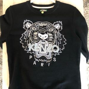 Kenzo Tiger Sweatshirt in Black, Large- Never Worn